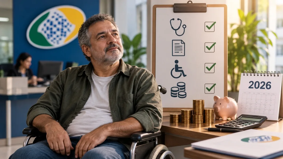 Aposentadoria por incapacidade permanente: regras e valor em 2026